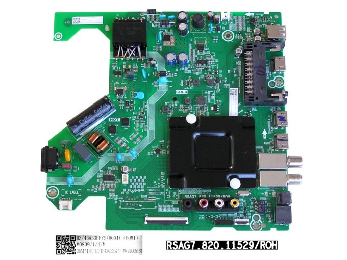 Základní deska LCD modulu Hisense 43A6BG main board RSAG7.820.11529