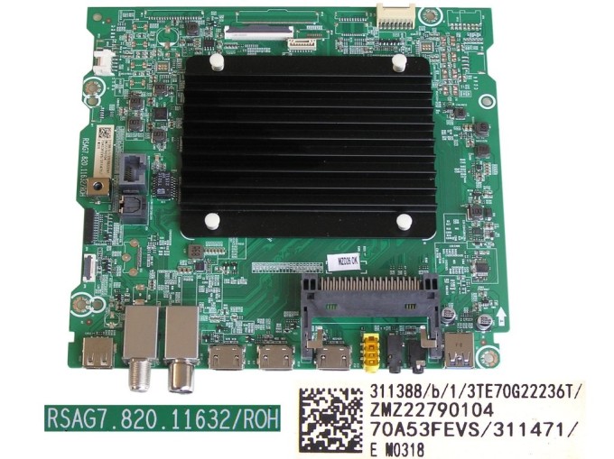 Základní deska LCD modulu Hisense 70A6BG main board RSAG7.820.11632