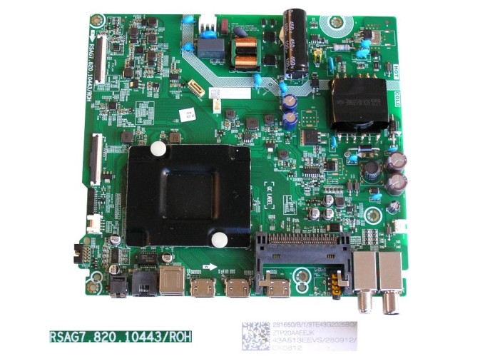 Základní deska LCD modulu Hisense 43AE7200F main board RSAG7.820.10443