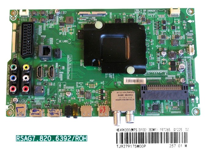 Základní deska LCD modulu Hisense H49MEC3050 main board HE49K300UWTS