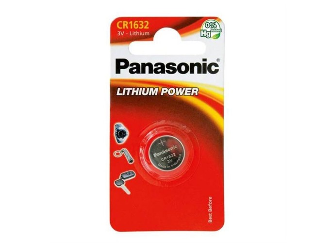 Lithiová baterie CR1632 Panasonic 3V 140mAh
