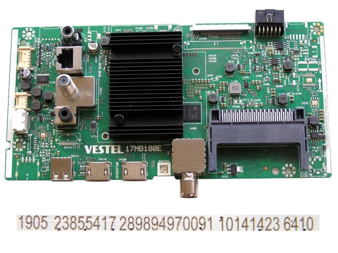 Základní deska LCD modulu 17MB180E / Main board 23855417