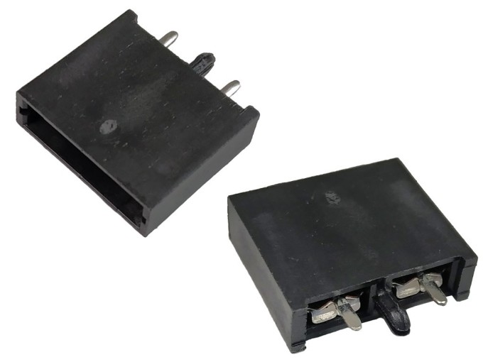 Držák ploché automobilové pojistky pro PCB 20x6x20 mm