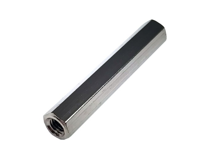 Kovový šestihranný distanční sloupek s vnitřním závitem M3, délka 30 mm
