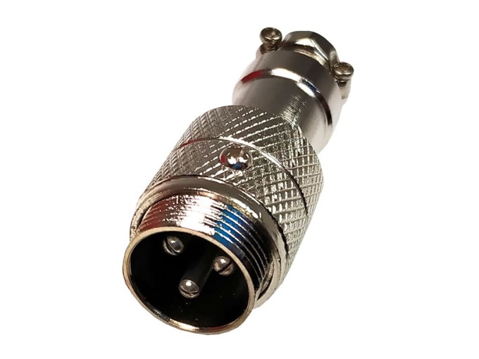 Mikrofonní DIN konektor kabelový 3pin samec NCG-3 CM