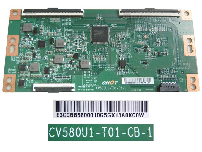 T-CON board E3CCBB5800010G5GX pro LCD TV 58"