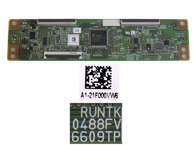 T-CON LCD modul RUNTK0488FV6609TP pro Hisense 70" TV