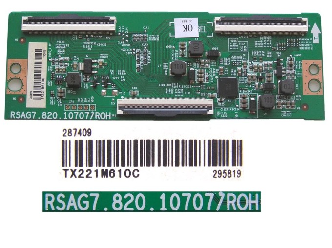 T-CON LCD modul RSAG7.820.10707/ROH pro Hisense 75" TV