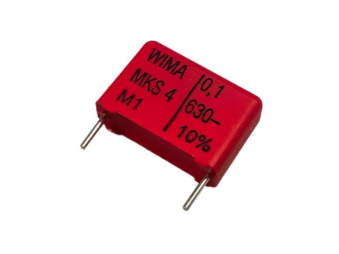 Fóliový kondenzátor 100nF 300V AC MKT polyester 15mm