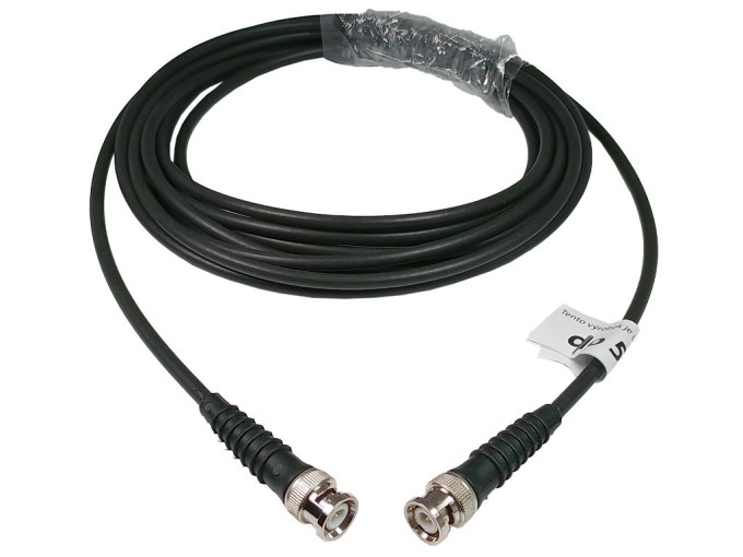 Koaxiální pigtail kabel BNC zástrčka RG58C/U 50 Ohm 5 m