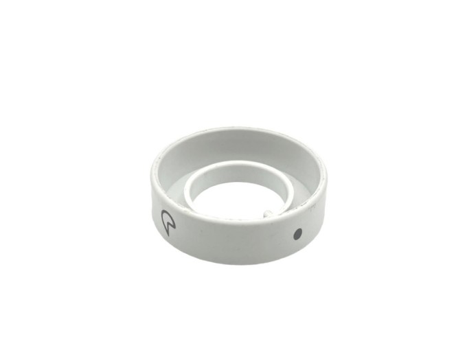 Bílý kroužek plynového knoflíku sporáku Mora 810156