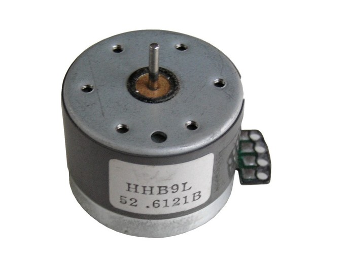 Dvourychlostní 9V levotočivý motor magnetofonu Sharp HHB9L CCW