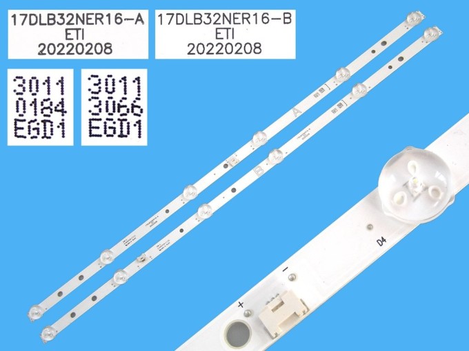 Sada LED podsvícení 550mm 6LED pro LCD TV Vestel 23912701, 2 kusy