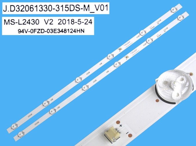Sada LED podsvícení 32" LCD TV - 2 pásky 577mm DLED TOTAL ARRAY