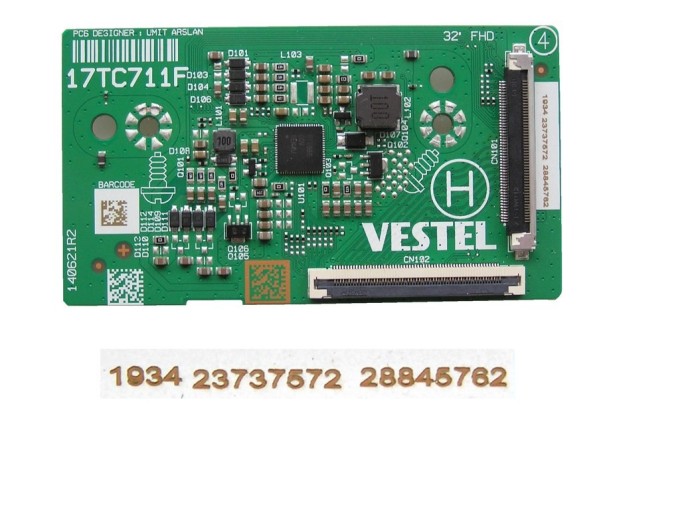 T-CON modul LCD pro Vestel 17TC711F - TCON board 23737572