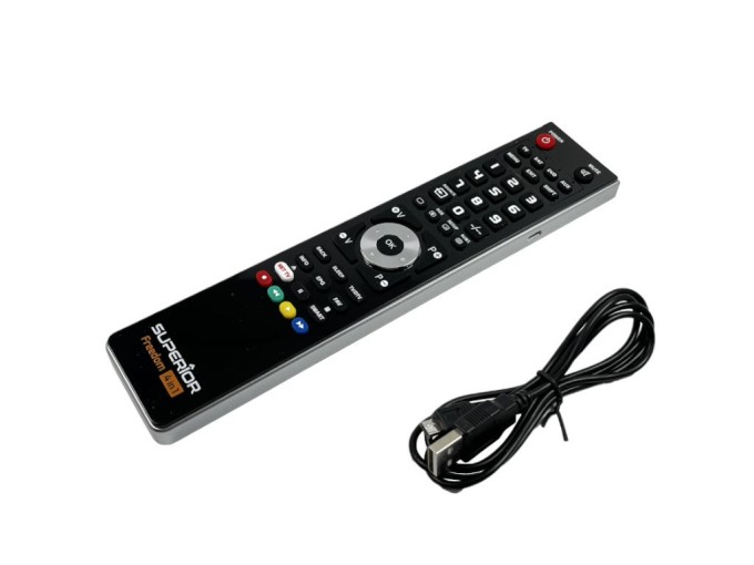 Programovatelný univerzální dálkový ovladač Superior Freedom 4in1