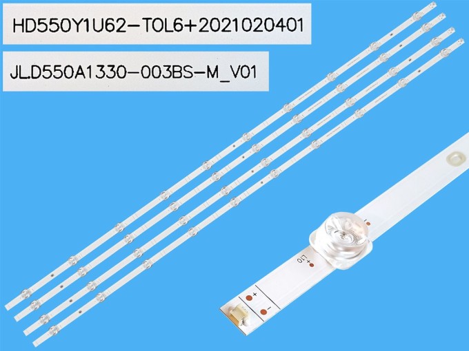 LED podsvit 1056mm sada 4 kusy pro Hisense LCD TV 55"