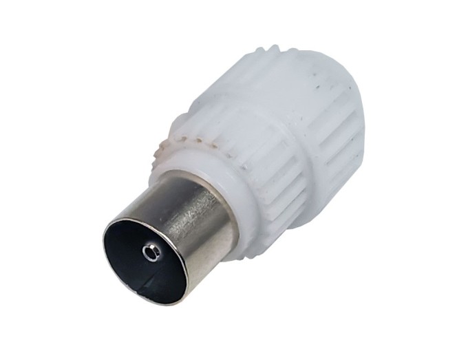 přímý IEC anténní konektor samec pro kabel 9,5 mm