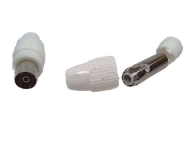 Přímý kabelový anténní IEC samicový konektor 9,5mm