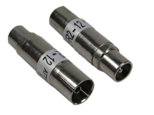 Útlumový anténní článek 12dB FR2-12L s IEC konektory