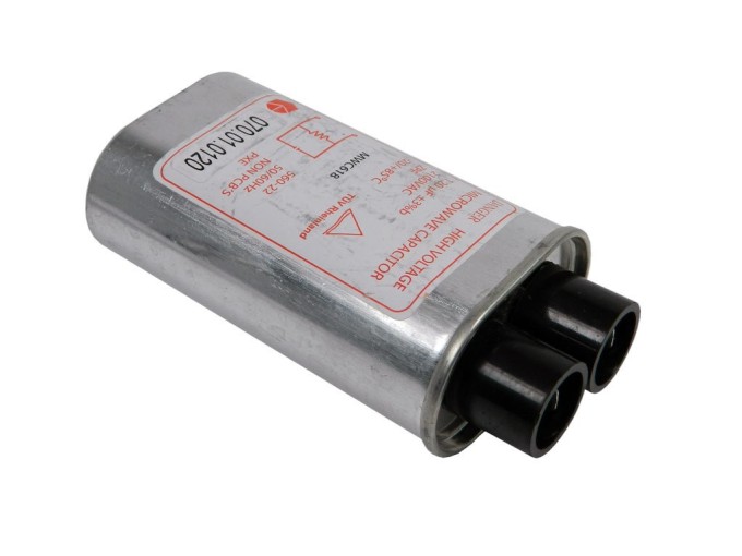 Vysokonapěťový kondenzátor do mikrovlnné trouby 1.20uF / 2100V CP618