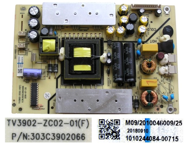 Napájecí modul zdroje TV3902-ZC02-01F pro LCD TV