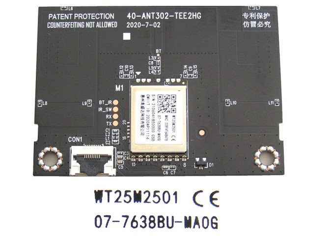 WiFi modul LCD LED pro TCL 07-7638BU-MA0G WT25M2501