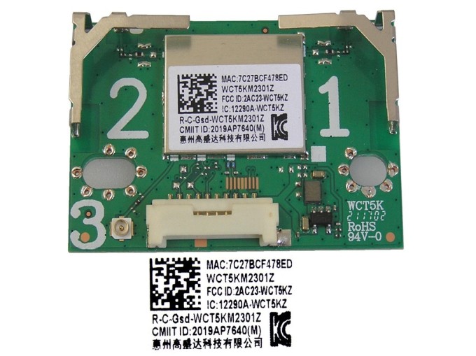 WiFi modul LCD LED TV WCT5KM2301Z / network-WIFI module 12290-WCT5KZ