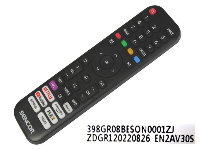 Originální dálkový ovladač Sencor SLE32S700TCS 398GR08BESON0001ZJ