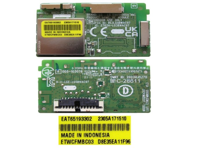 WiFi modul pro LCD LED TV LG EAT65193302 / ETWCFMBC03