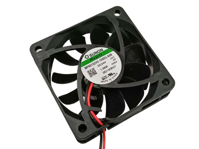 Axiální ventilátor 60x60x15mm 24V DC 1.08W Sunon MF60152V2