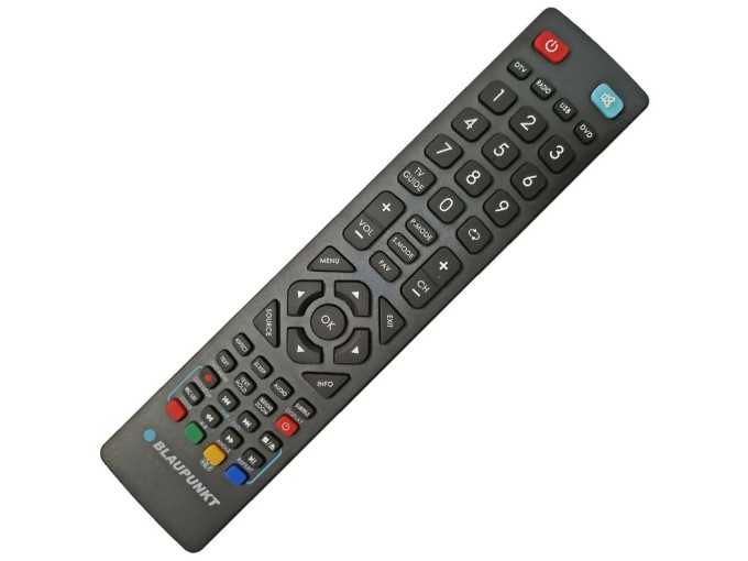 Originální IR dálkový ovladač Blaupunkt SHW-RMC-0102 černý