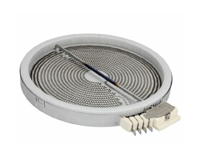 Třízónová sklokeramická plotna 230V 2300/1600/800W EGO 10.51312.074