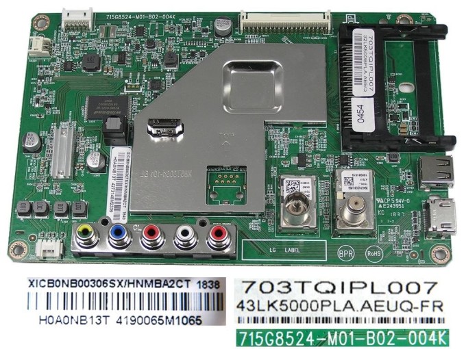 Základní deska LCD modulu 703TQIPL007 pro LG 43LK5000PLA.AEEQ