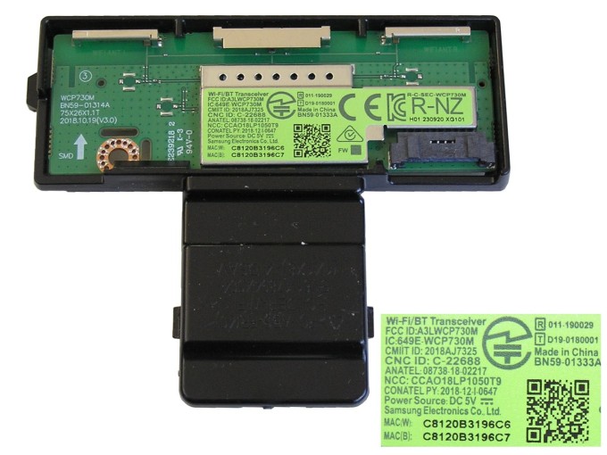 WiFi modul pro LCD LED TV Samsung BN59-01333A / WCP730M