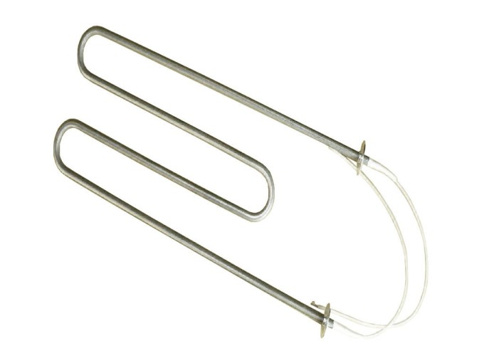 Topné těleso 833W pro akumulační kamna EMKO M50, M70, délka 39 cm