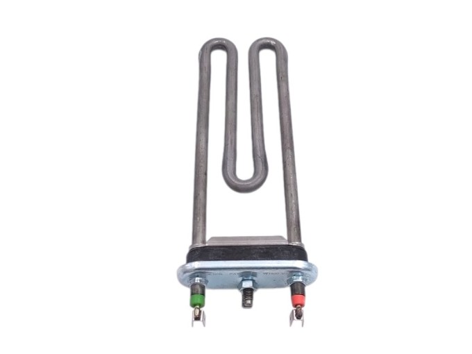 Pračkové topné těleso 1800 W s pojistkou 190 mm