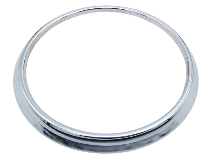 Chromový rámeček krytky okrajů sporáku 145 mm