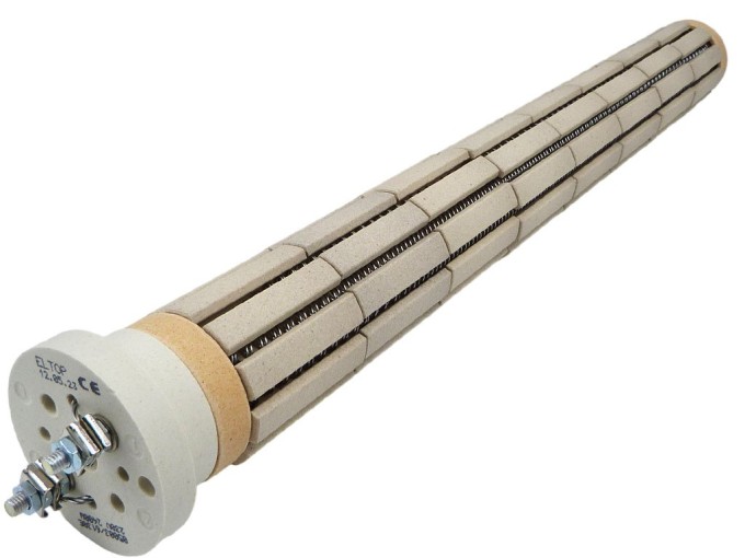 Keramické topné těleso 230V 2400W pro ohřívače vody DZD Dražice