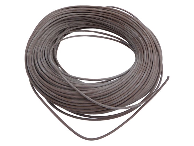 Silikonový kabel CSA 1,5 mm² hnědý