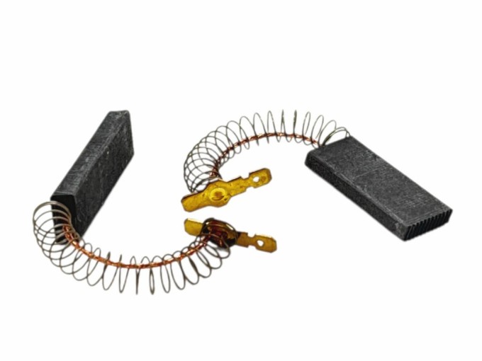 Uhlíkové kartáče do pračky 2 ks, 5 x 12,5 x 33 mm pro motor