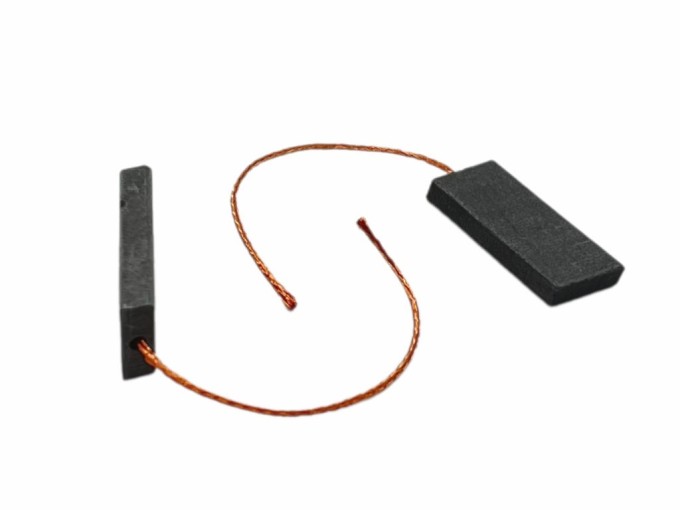 Sada uhlíků do pračky Bosch 2 ks, 5 x 12,5 x 33 mm, střední vývody pro Siemens a Neff