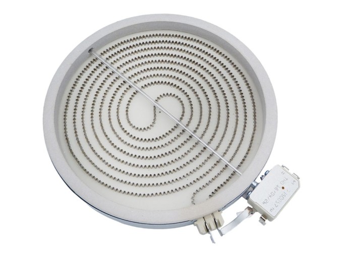 Keramická topná plotna 210 mm 2100W s regulátorem a indikátorem zbytkového tepla