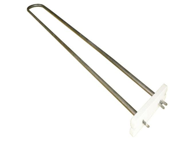 Náhradní topné těleso 1000 W pro akumulační kamna AD, délka 65 cm