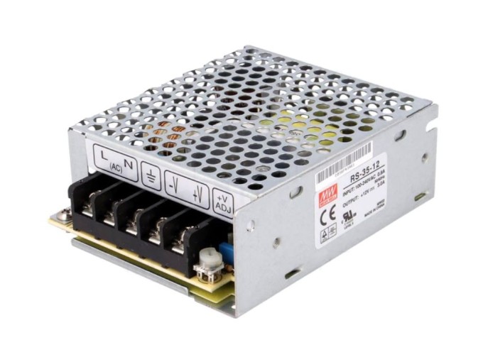 Spínaný modulový zdroj 12V 3A RS-35-12 36W