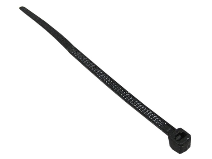 Nylonová zdrhovací stahovací páska 250 x 4,8 mm černá