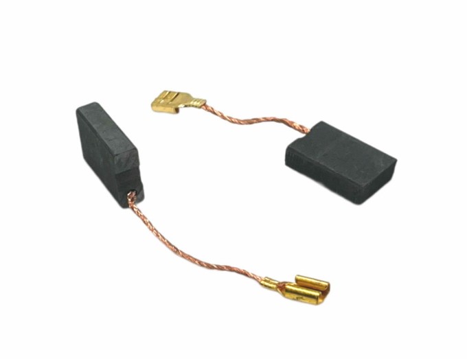 Sada uhlíků do elektromotorů Bosch 2 ks 6,2 x 15,9 x 22 mm