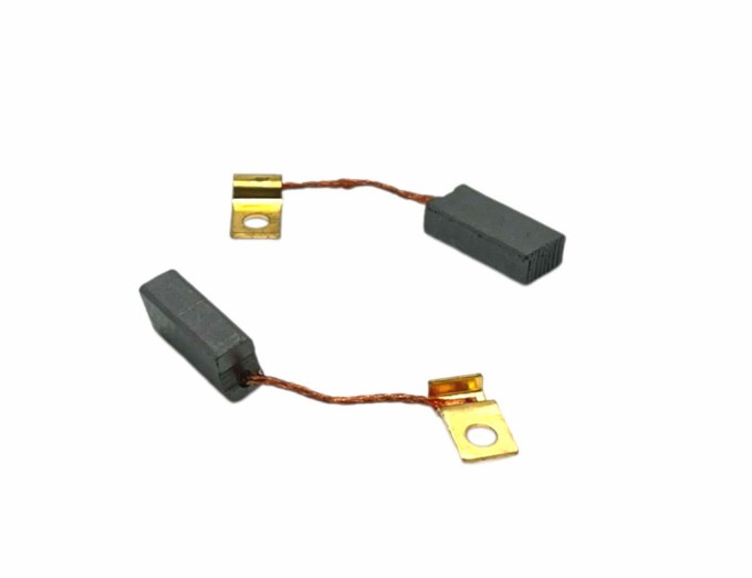Náhradní uhlíkové kartáče do elektromotorů Bosch 2ks 6,4x10x21,7 mm