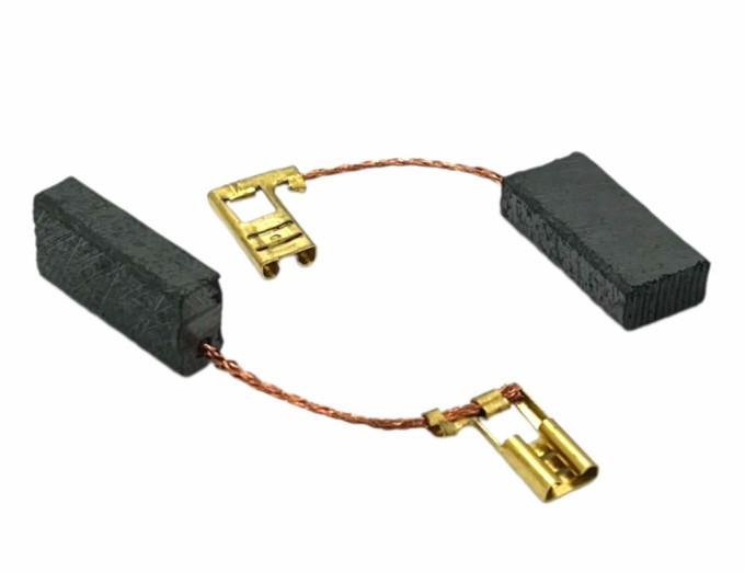 Uhlíkové kartáče do elektromotorů Hilti 2 ks, 6,9 x 12,4 x 26 mm