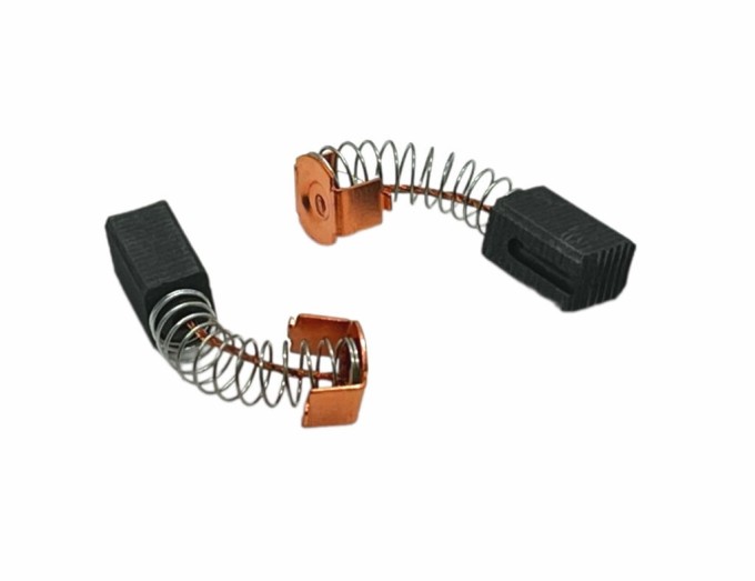Sada uhlíků do elektromotorů 2 ks, 6,4 x 7,8 x 13 mm